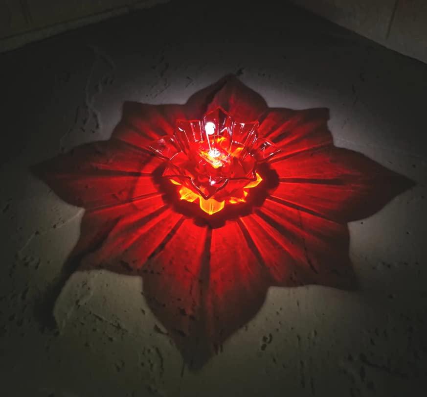 Electric Water Sensor Reflection Led Diyas Candle (Pack Of 6/12/24)