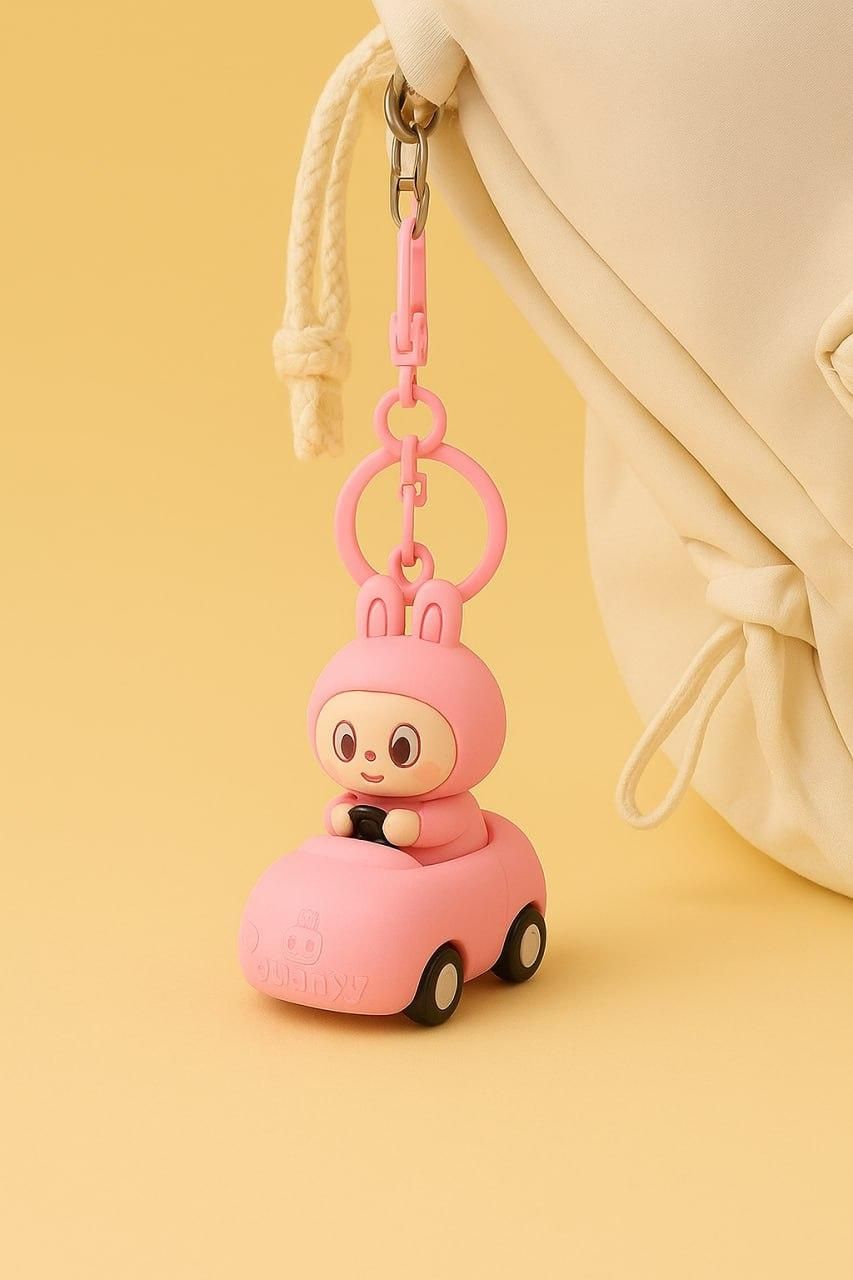Labubu Car Keychain Toy – Cute, Fun & Collectible!